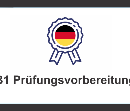 B1 Zertifikat Deutsch als Fremdsprache / Prüfungsvorbereitung